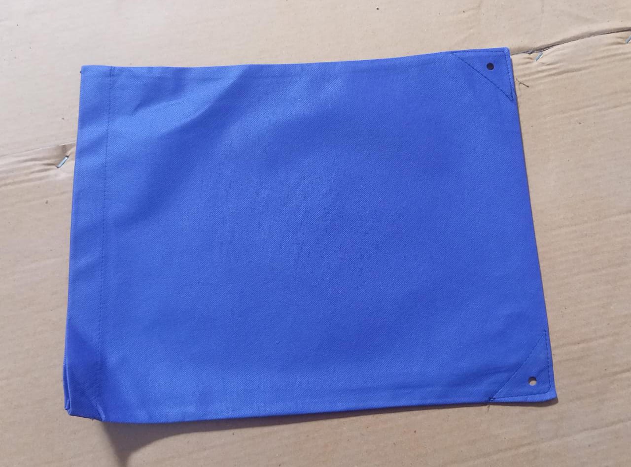 Wukusy reusable small grocery shopping bag without handle, durable eco-friendly bag for home and kitchen use.