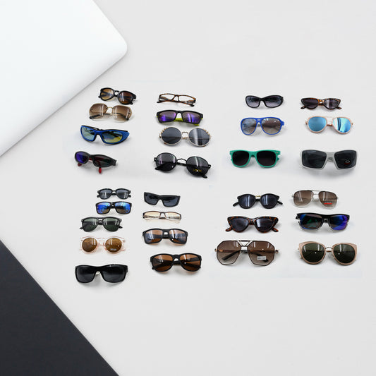 Wukusy mix design color sunglasses for men and women with UV protection, suitable for outdoor fishing, driving, and multi-purpose use.