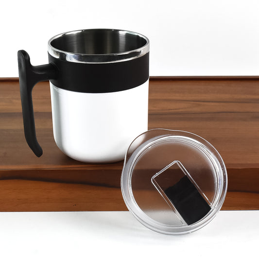 Wukusy Apex stainless steel pop inner mug with 350 ml capacity, home and kitchen use, showing the sleek mug with a polished finish.
