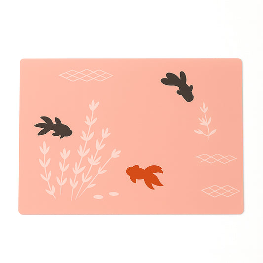 Set of four Wukusy decorative dining table placemats with elegant design, 45x35 cm, ideal for home and kitchen table decor.