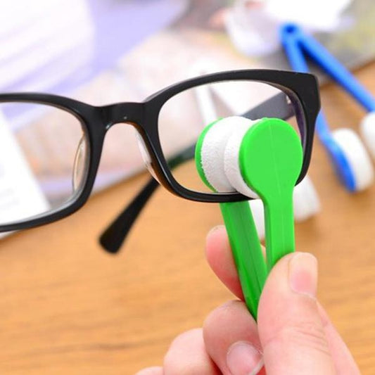 Wukusy 1353 Mini Sun Glasses Eyeglass Microfiber Cleaner for travel, compact spectacles cleaning cloth with microfiber material