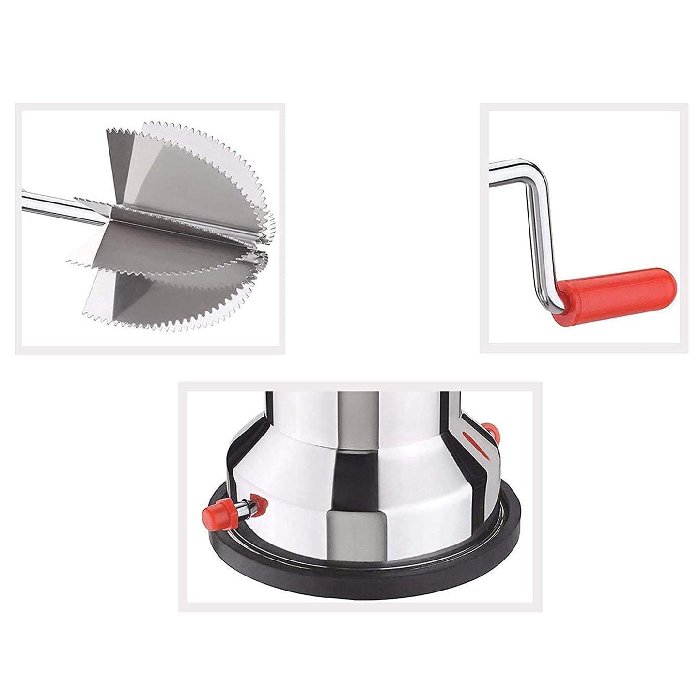 Manual steel coconut scraper machine by Wukusy for home kitchen use, featuring a durable design for effortless coconut scraping.
