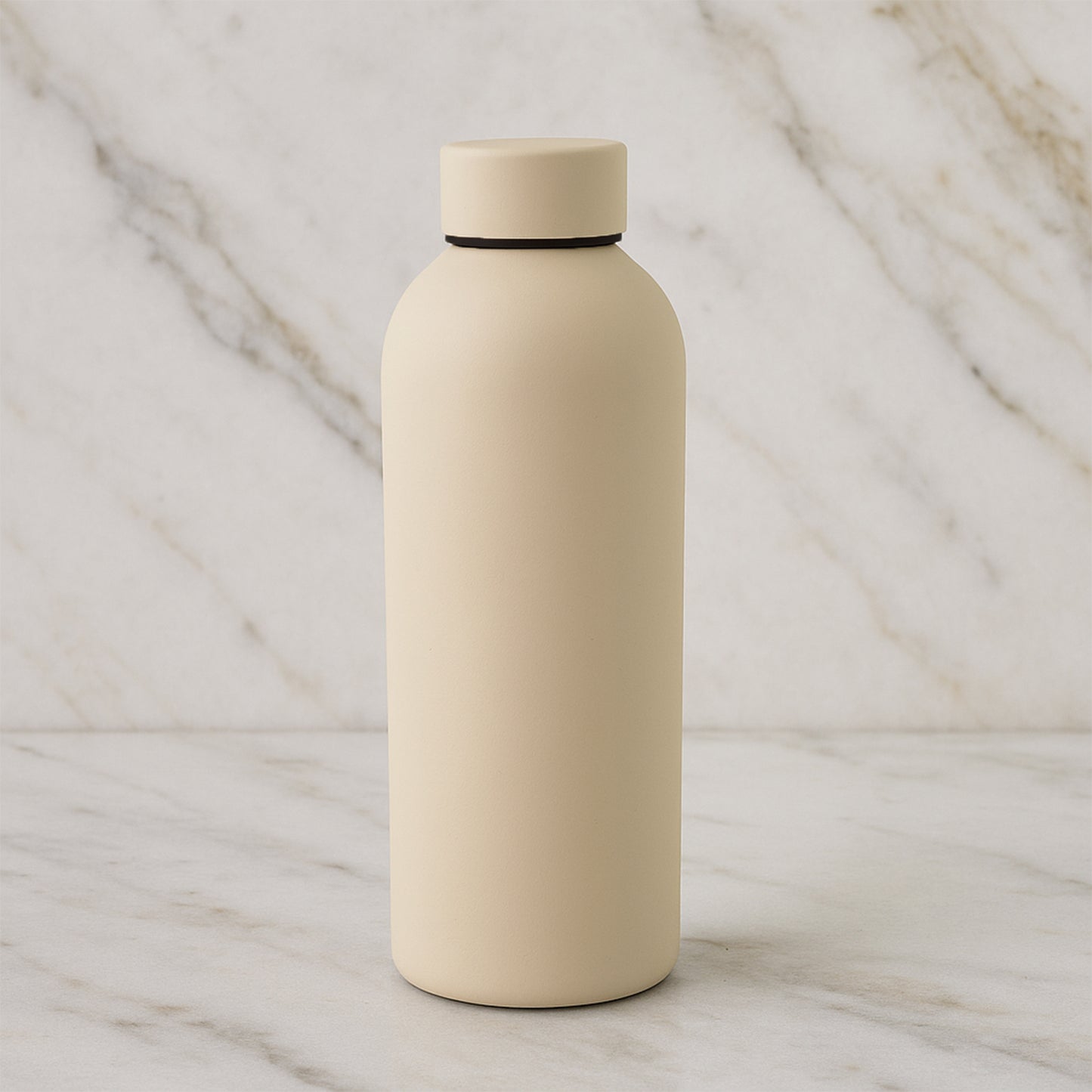 Wukusy stainless steel double wall vacuum-insulated water bottle in mixed colors, 500ml capacity, for home and kitchen use.