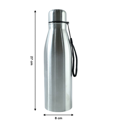 Stainless steel water bottle by Wukusy, 1000 ml capacity, with a sleek, durable design for reusable hydration.