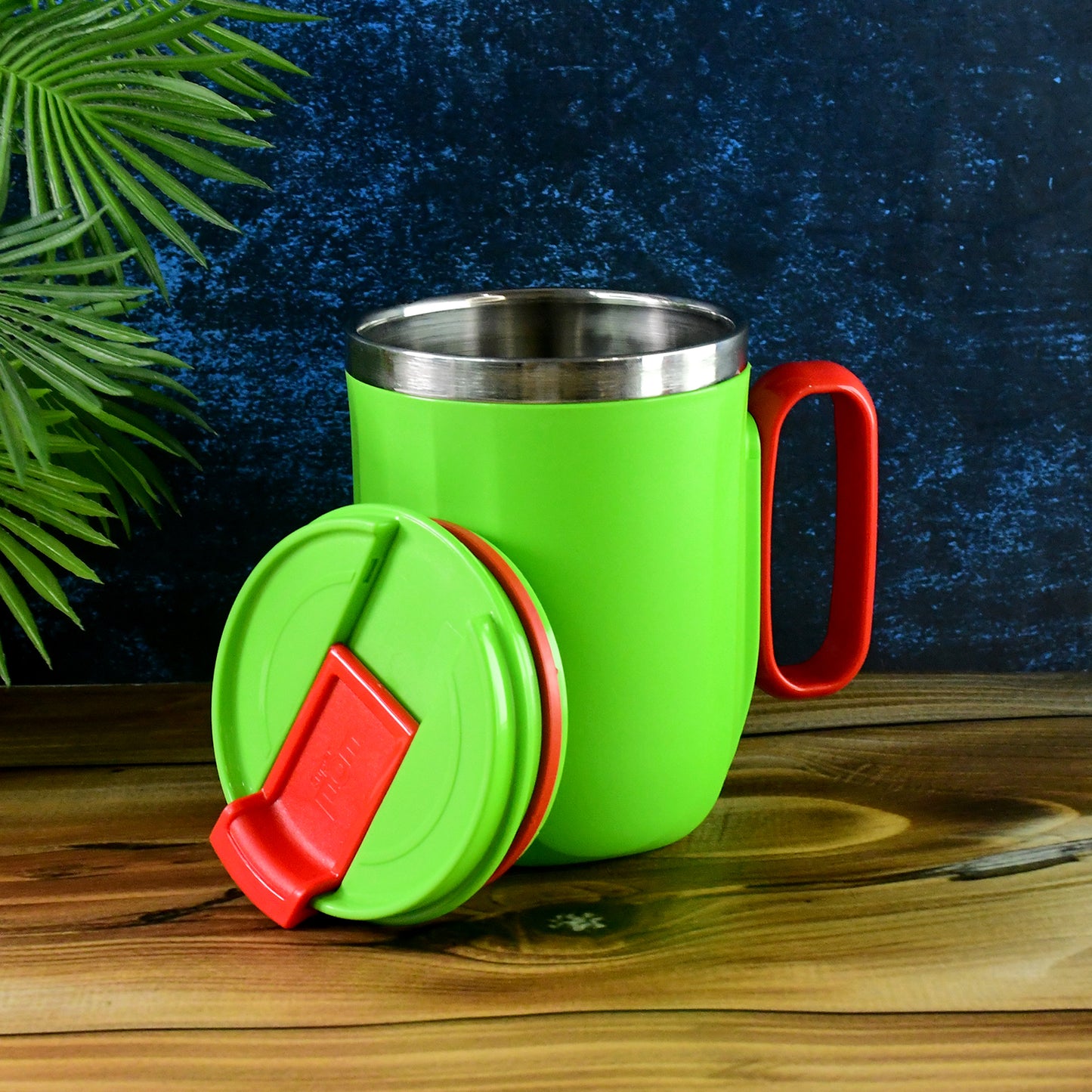 Wukusy Supermom Panda Ship mug with 400ml capacity, featuring a panda ship design, perfect for home and kitchen use.