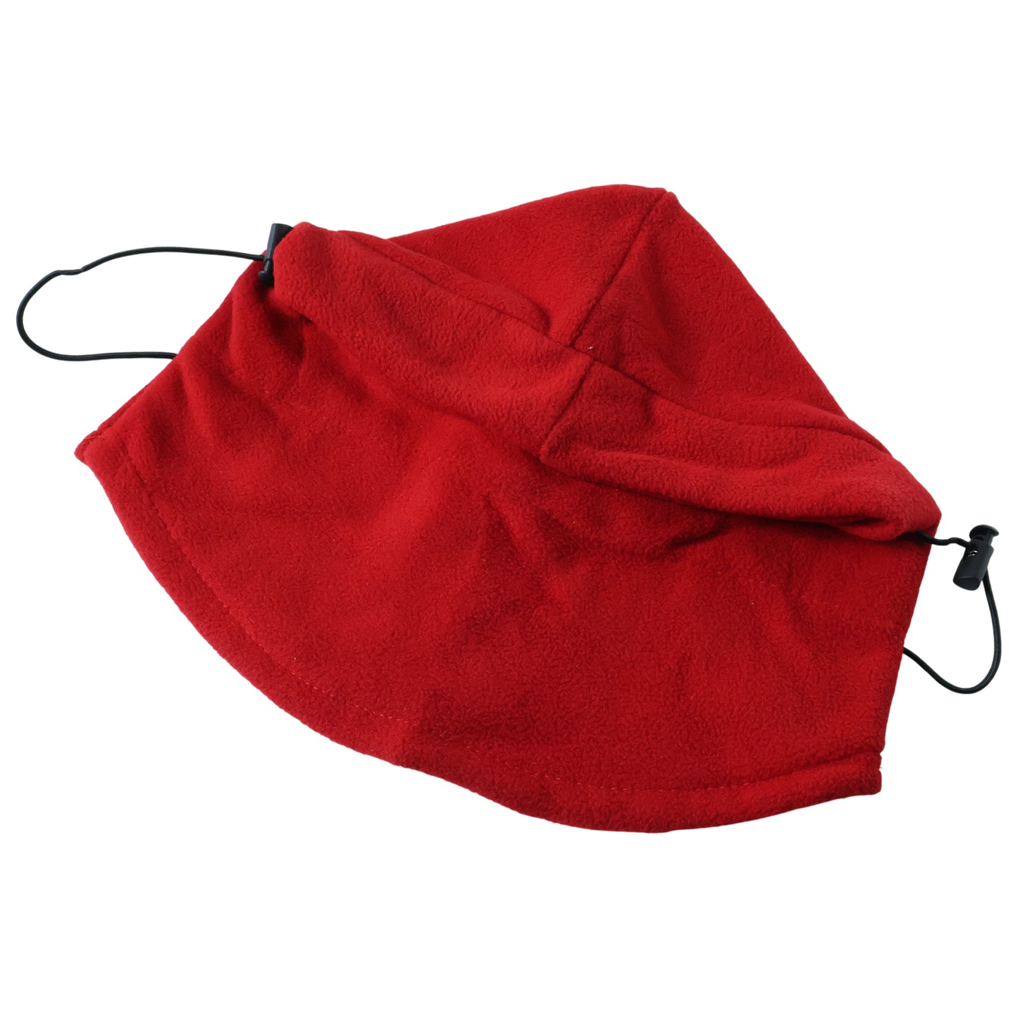Wukusy winter fleece face cover and cap in dark gray, designed for warmth and protection in cold weather.