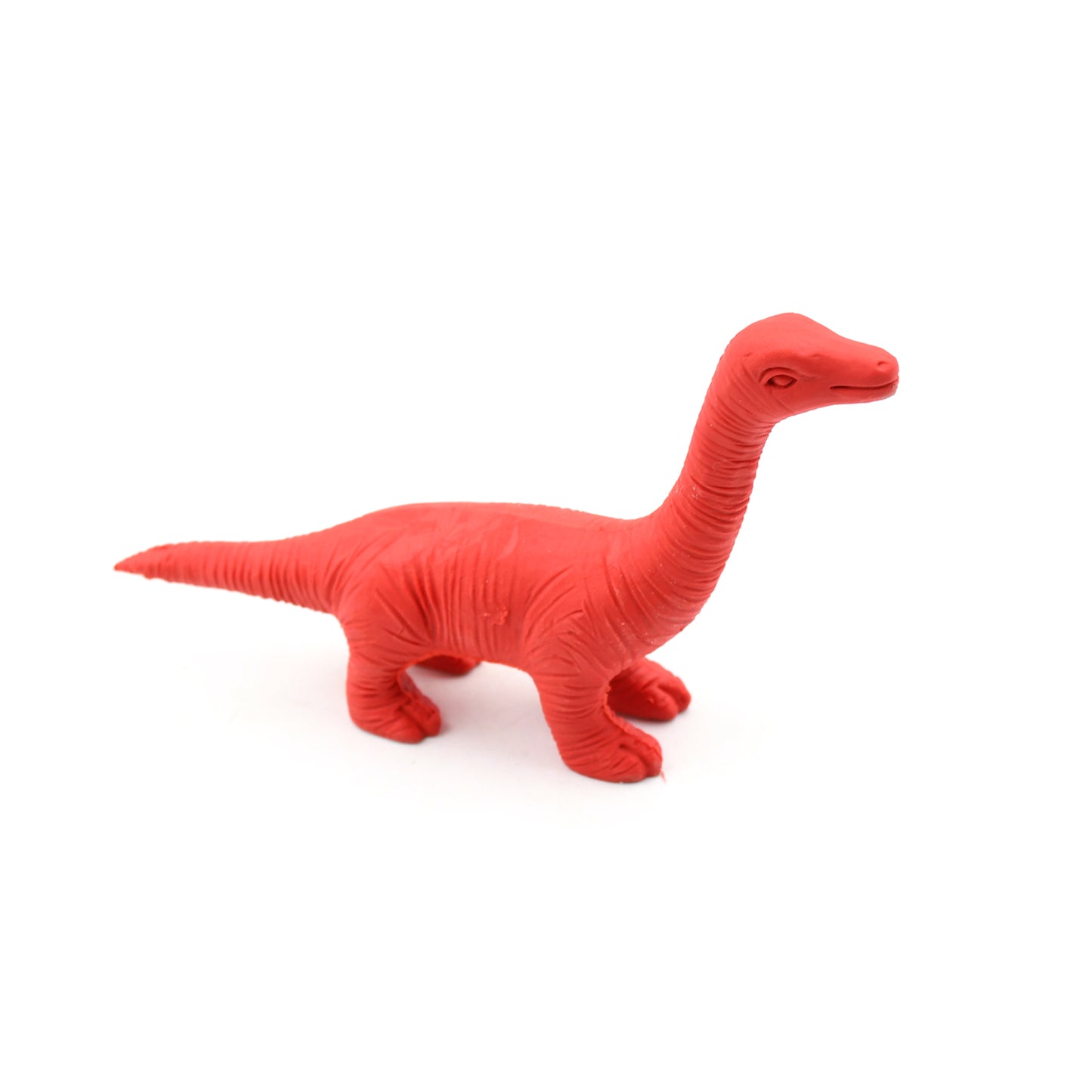 Colorful dinosaur-shaped erasers by Wukusy, 3D animal erasers for kids, desk toys, classroom prizes, and party favors.