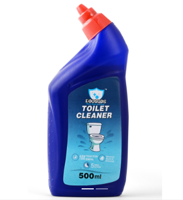 Drpshippr ultra thick toilet bowl cleaner liquid in a pack of two, designed for effective bathroom cleaning and stain removal.