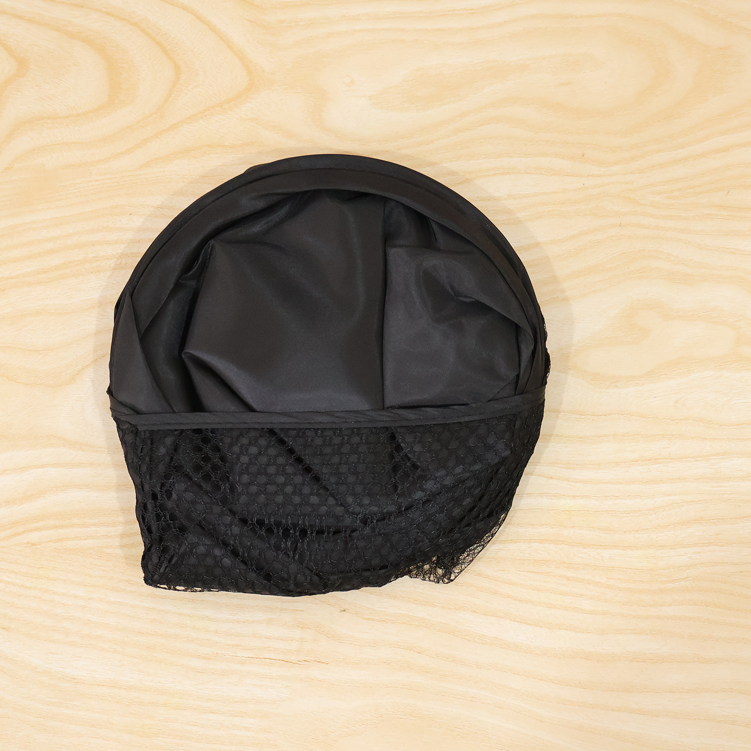 Wukusy premium foldable laundry basket made of solid fabric, 37x37x60cm, with handles for easy carrying and storage.