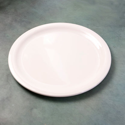 Wukusy large round multi-purpose serving plate tray, 40 cm diameter, ideal for home kitchen serving and presentation.