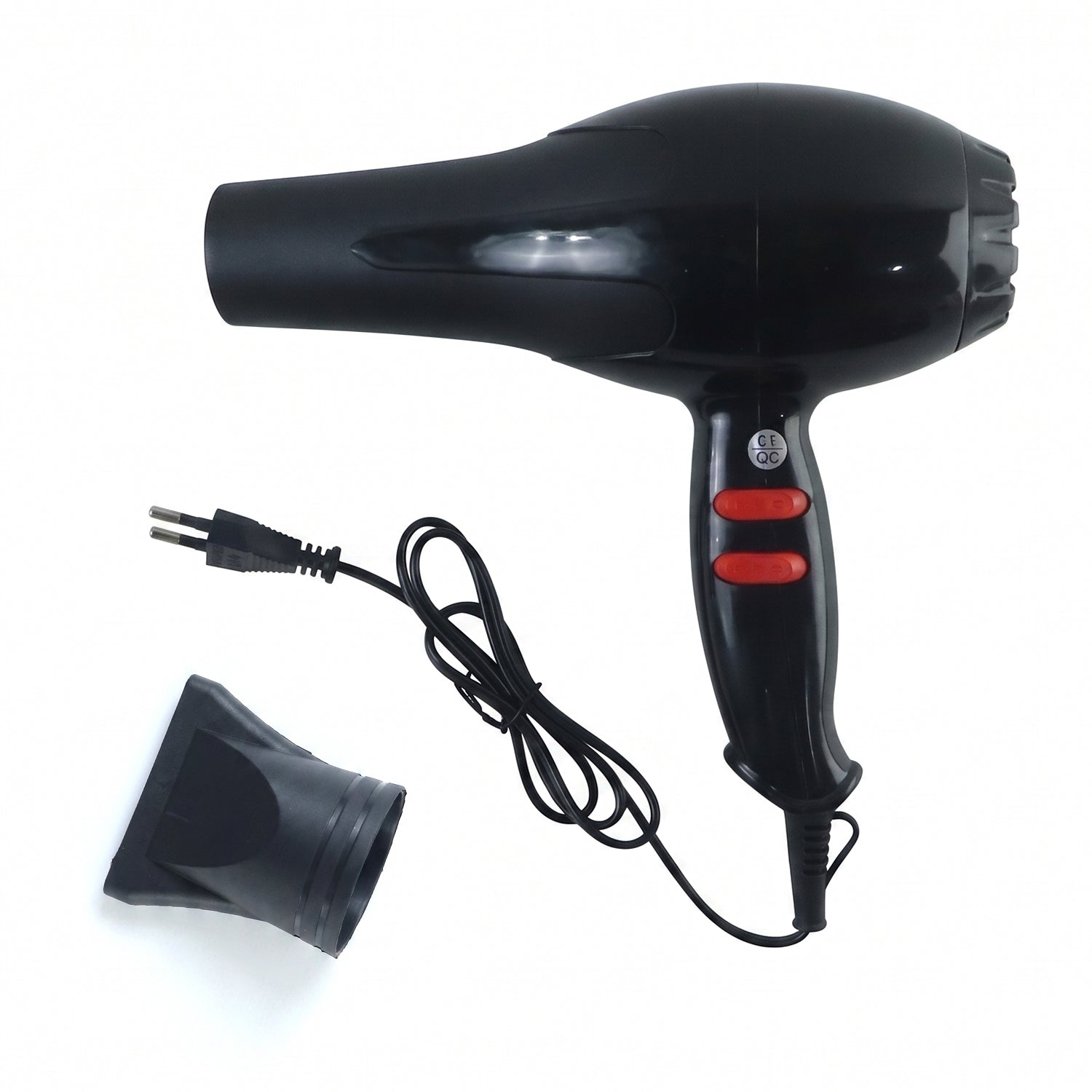 Wukusy portable compact hair dryer with hot and cold air settings, ideal for home salon use and travel.