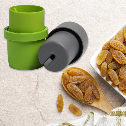 Wukusy 5333 plastic dry fruit, paper mill, chocolate, and butter slicer with 3-in-1 blade, colorful kitchen tool for home use