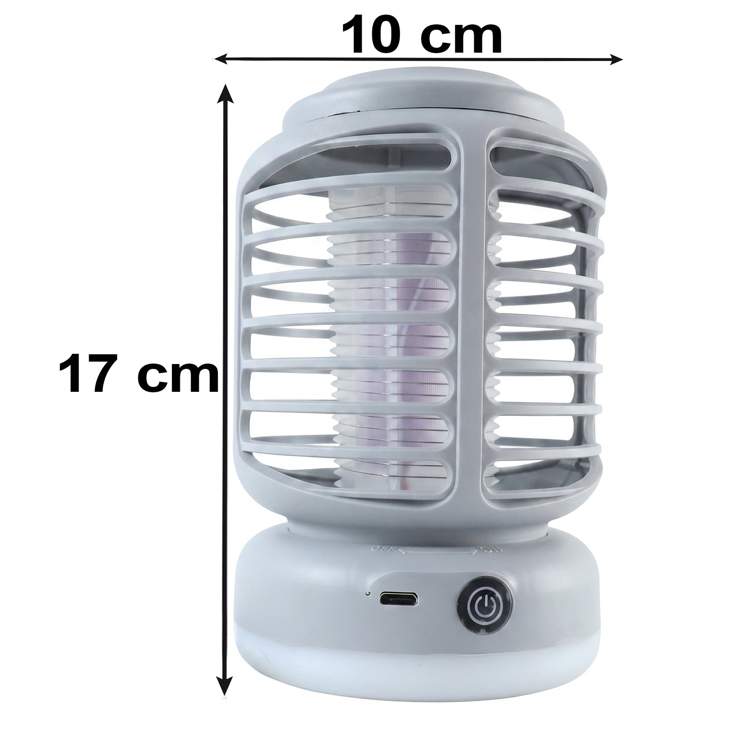 Wukusy electric mosquito killer lamp with LED light, rechargeable UV trap designed to attract and eliminate mosquitoes.
