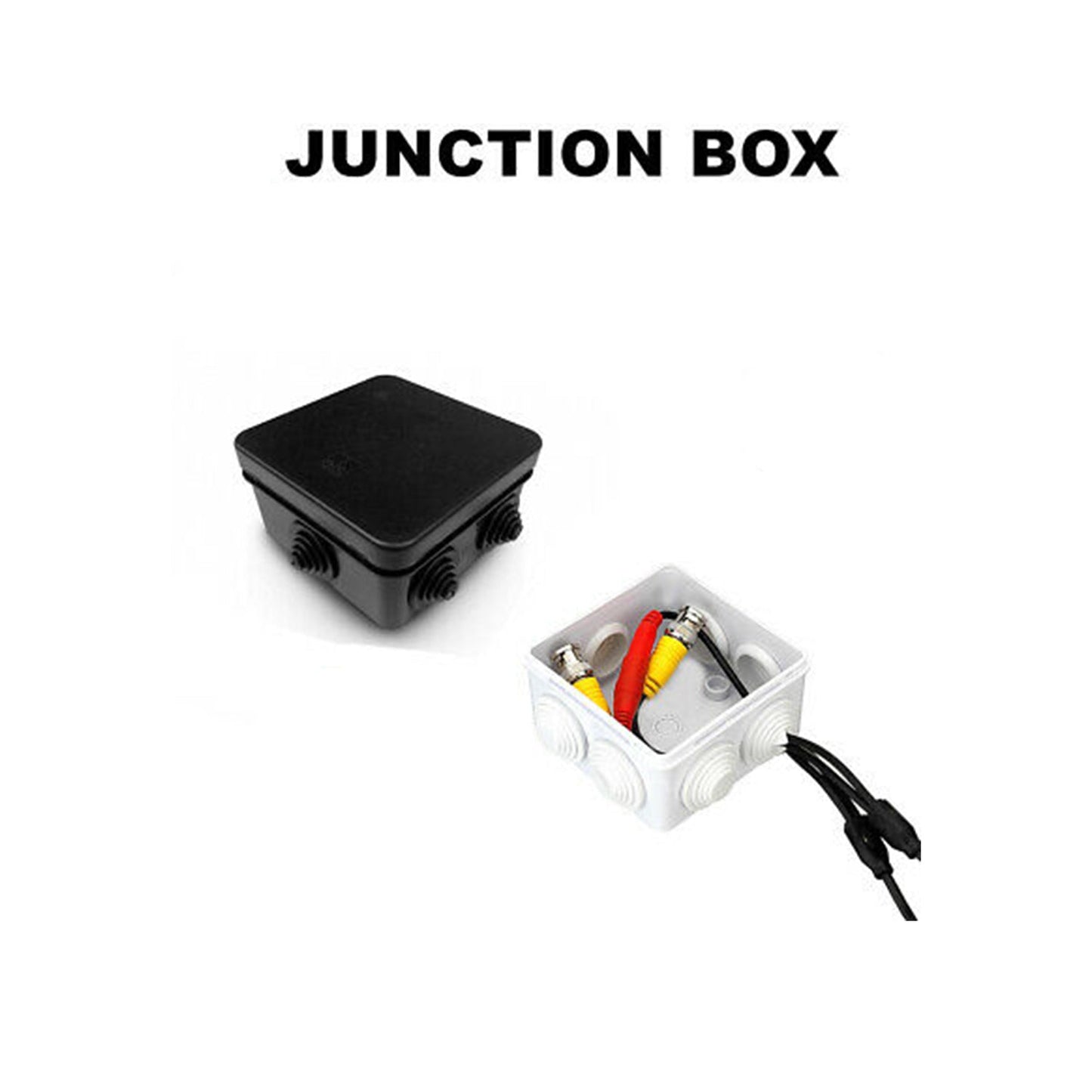 Wukusy 9033 square fancy box for CCTV storage, designed to protect CCTV cameras from damage in home improvement projects.