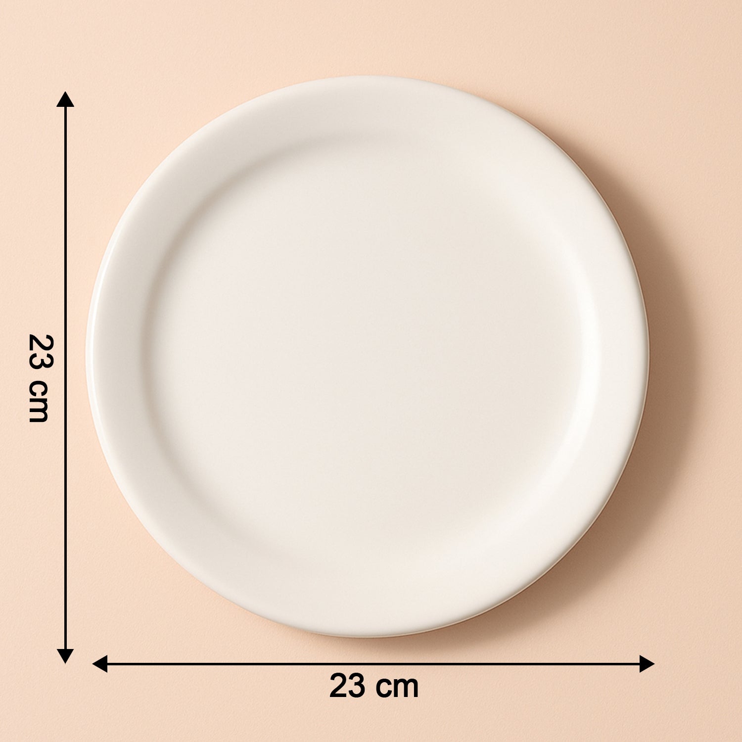 Wukusy premium round 30cm dinner plate for home and kitchen use, featuring a sleek ceramic design and smooth finish.