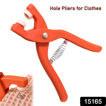Wukusy hole pliers eyelet tool for clothing and buckle installation, used in sewing and home improvement projects.