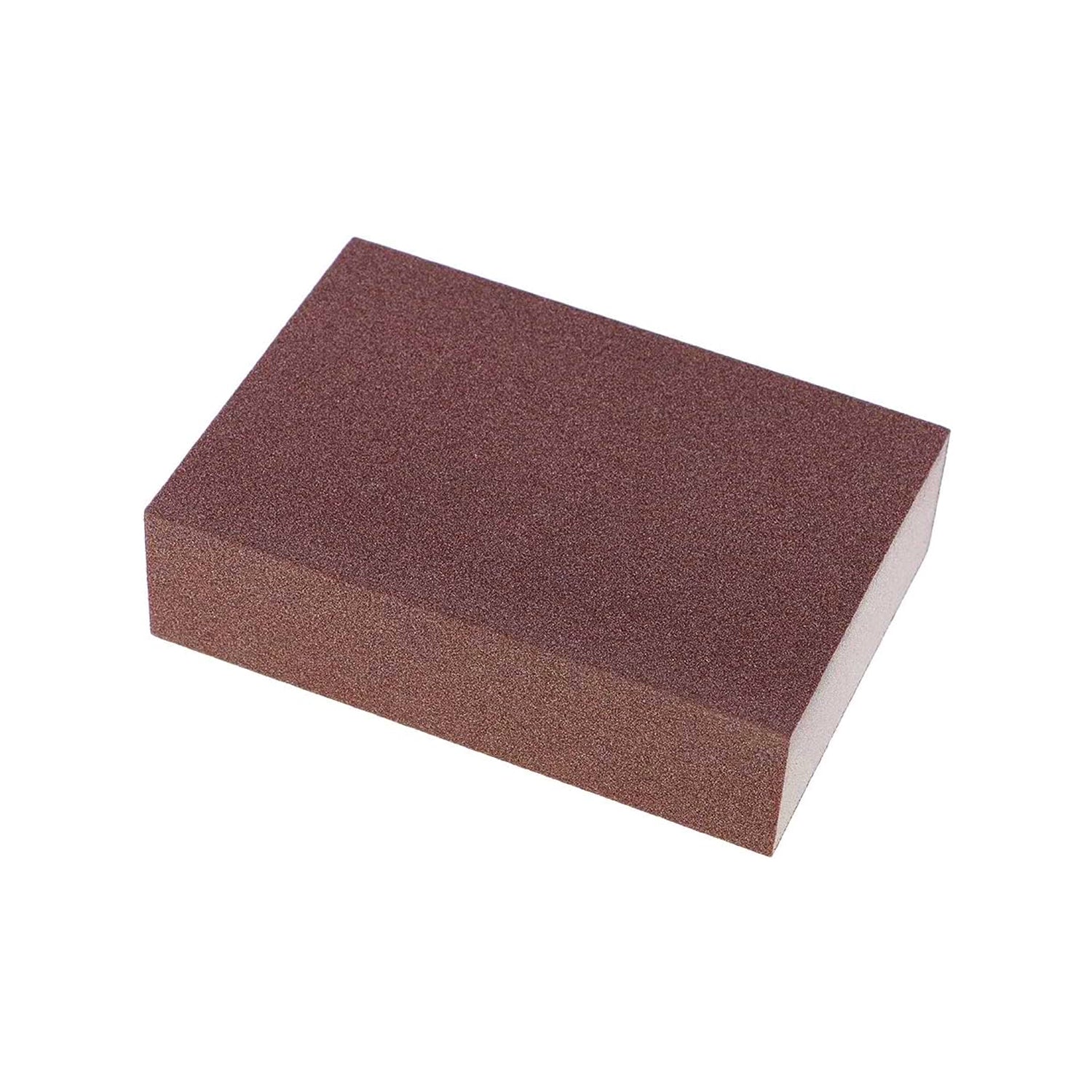 Wukusy multipurpose kitchen cleaning sponge scrub block, 10x7 cm, with textured surface for effective dish and surface cleaning.