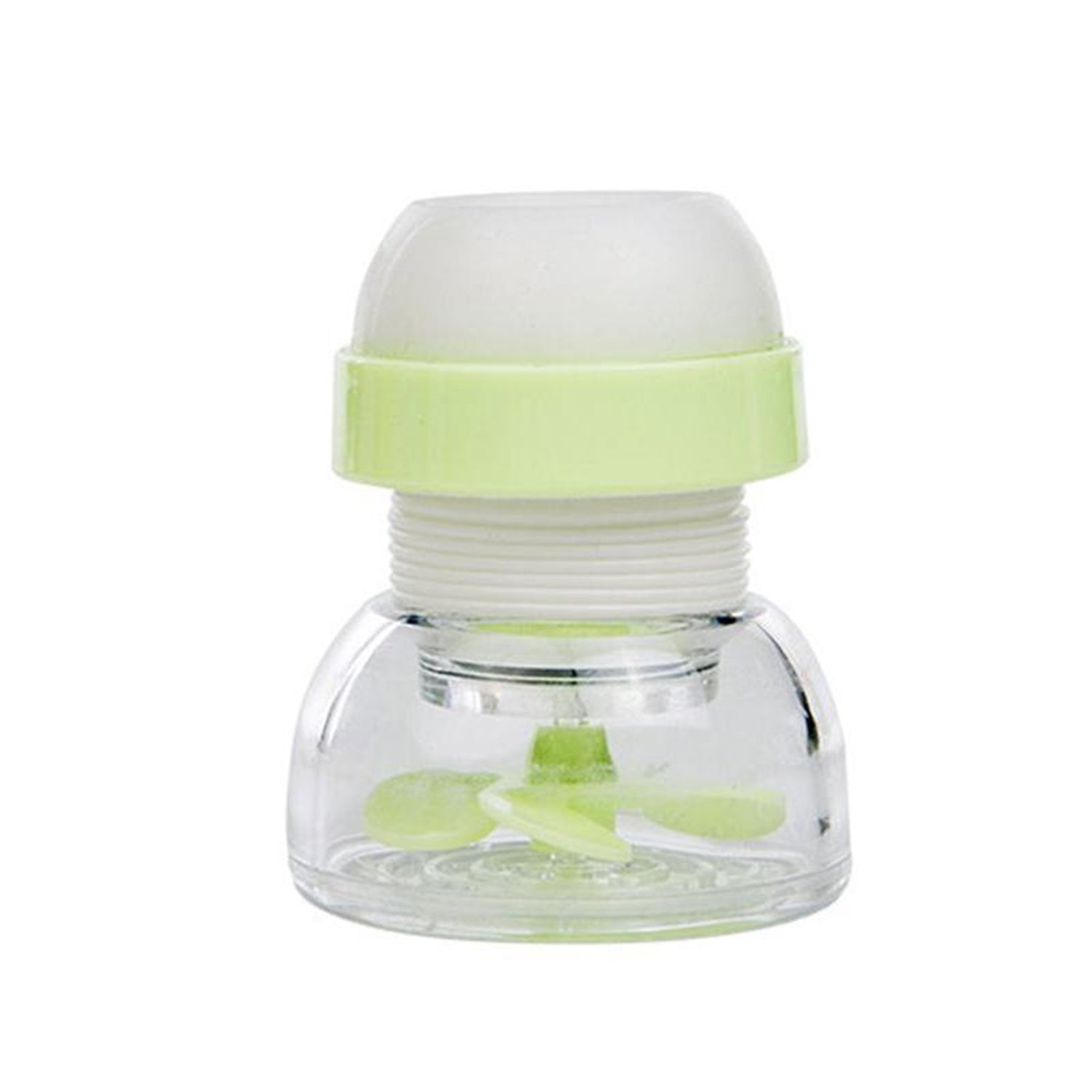 Wukusy 0224L faucet shower head for bathroom and toilet showering, chrome finish with adjustable spray nozzles.
