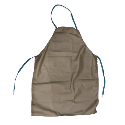 Wukusy multipurpose kitchen cooking apron in black, made of durable fabric, with adjustable neck strap and waist ties for protection.