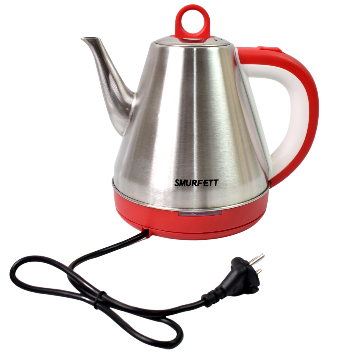 Wukusy stainless steel large capacity electric kettle with 1.5-liter capacity and 1500W power for home kitchen use.