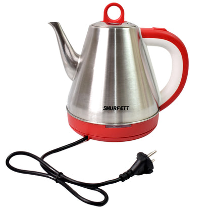 Wukusy stainless steel large capacity electric kettle with 1.5-liter capacity and 1500W power for home kitchen use.