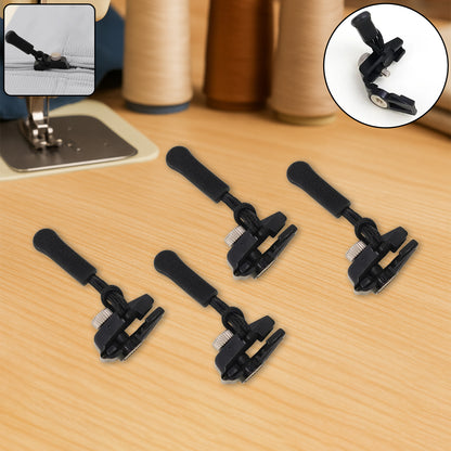 Set of four portable universal detachable zipper sliders from Wukusy, designed for home improvement and repair projects.