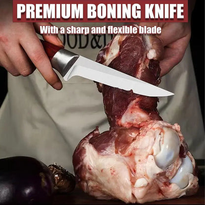 Stainless steel Japanese kitchen knife from 1238 with a sharp blade, ideal for precise slicing and chopping in culinary tasks.
