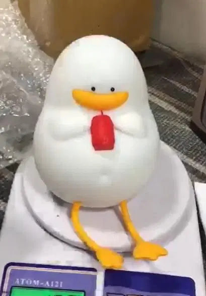 Cute duck-shaped night light from 1238, illuminating softly for a cozy bedroom or nursery space.
