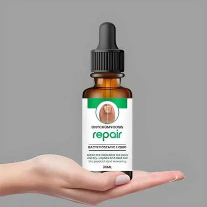 Natural Professional Serum for Nails by 1238, featuring a sleek bottle and applicator for nourishing nail and cuticle care.