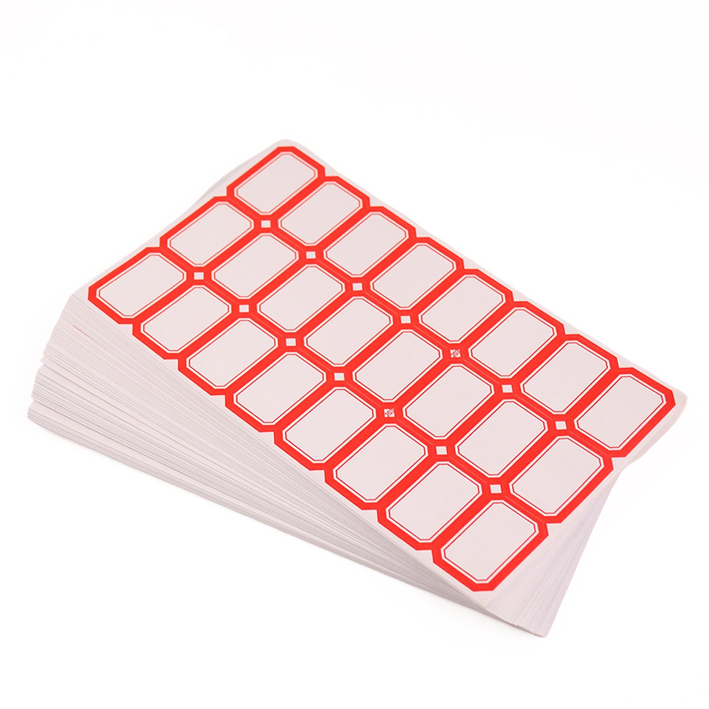 Wukusy office multipurpose writable blank label sticker sheets, 50 sheets with adhesive labels for organization and labeling tasks