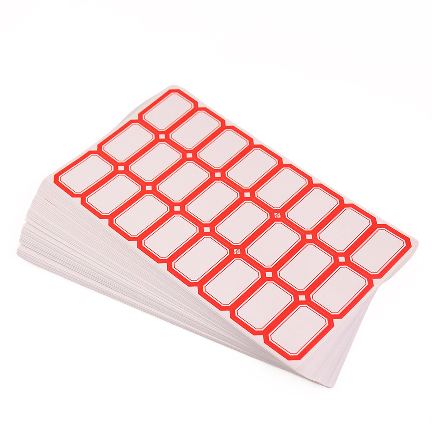 Wukusy office multipurpose writable blank label sticker sheets, 50 sheets with adhesive labels for organization and labeling tasks
