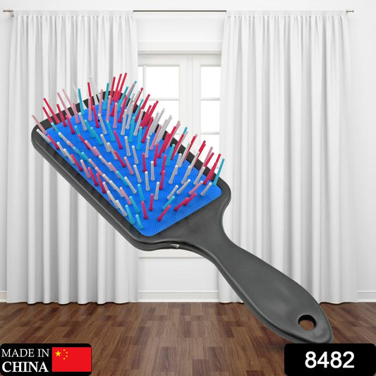 Wukusy massage comb for hair, ergonomic design, suitable for straight, curly, and all hair types, ideal for detangling and styling.