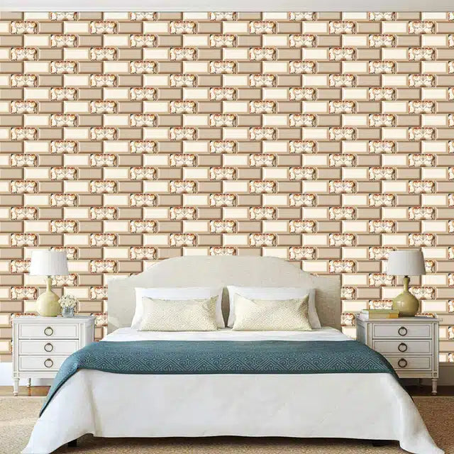 Multicolor PVC self-adhesive wall stickers, 300x40 cm, decorative wall murals for home or office decorating.