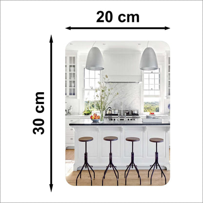 Set of two makeup mirrors featuring oval and square shapes by 13162, perfect for detailed beauty application.