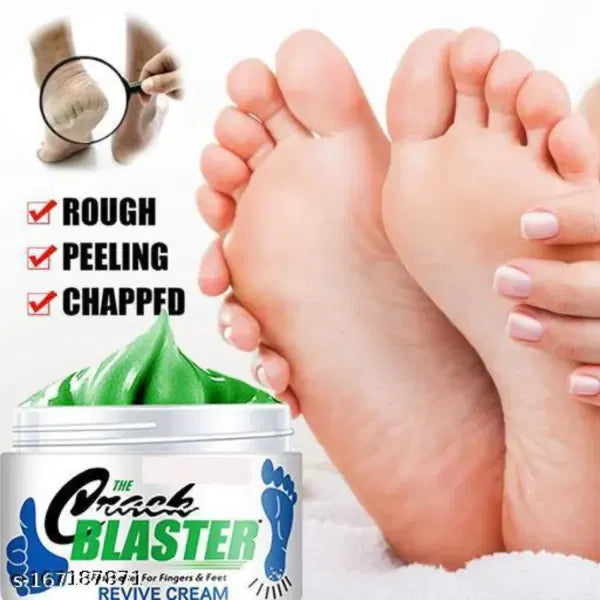 1361 foot crack cream for dry cracked heels and feet, 50gm tube, moisturizing remedy for rough, cracked skin on heels.