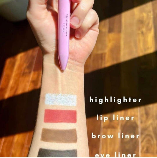 Multicolor Touch Up 4-in-1 Makeup Pen by 1361, a versatile makeup kit with multiple color options for quick touch-ups.