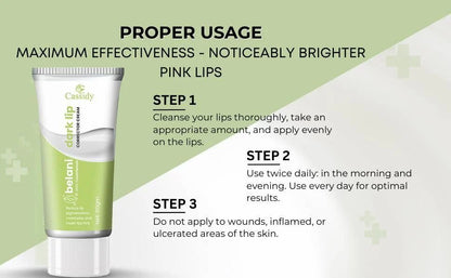 Cassidy Dark Lip Corrector Cream in 60g jar, a skincare cream for lip tone correction, from the creams, gels, and sprays category.