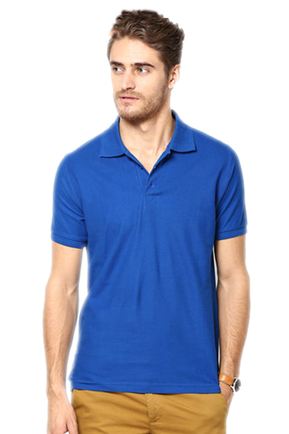 Pack of two men's Ketex cotton blend half-sleeve polo shirts in multicolor, casual T-shirts for everyday wear.