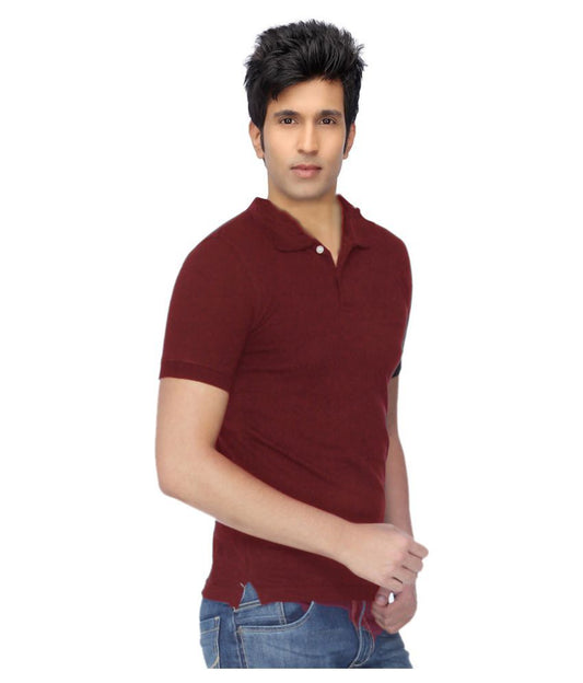 Pack of 3 men's Ketex cotton blend half sleeve polo T-shirts in multicolor, casual and comfortable for everyday wear.