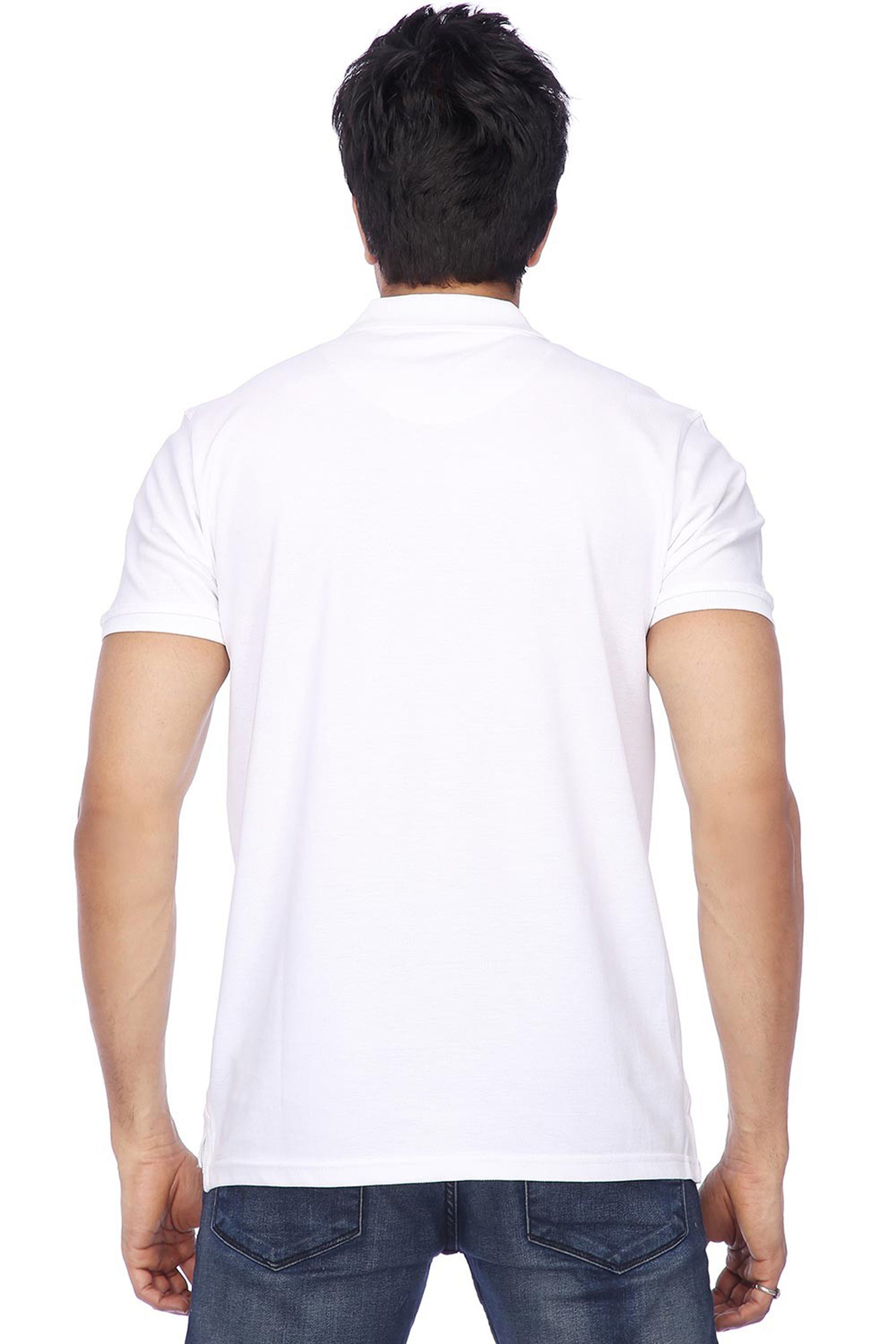 Set of two men's Ketex cotton blend half-sleeves polo shirts in multicolor, 2XL size, casual T-shirts for everyday wear.