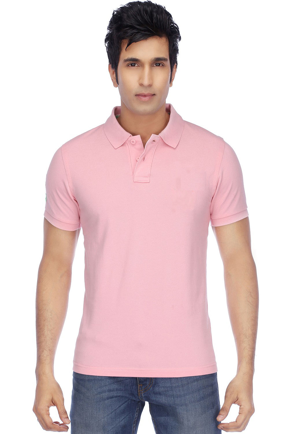 Pack of two men's Ketex cotton blend half-sleeve polo T-shirts in multicolor, 2XL, casual summer wear.
