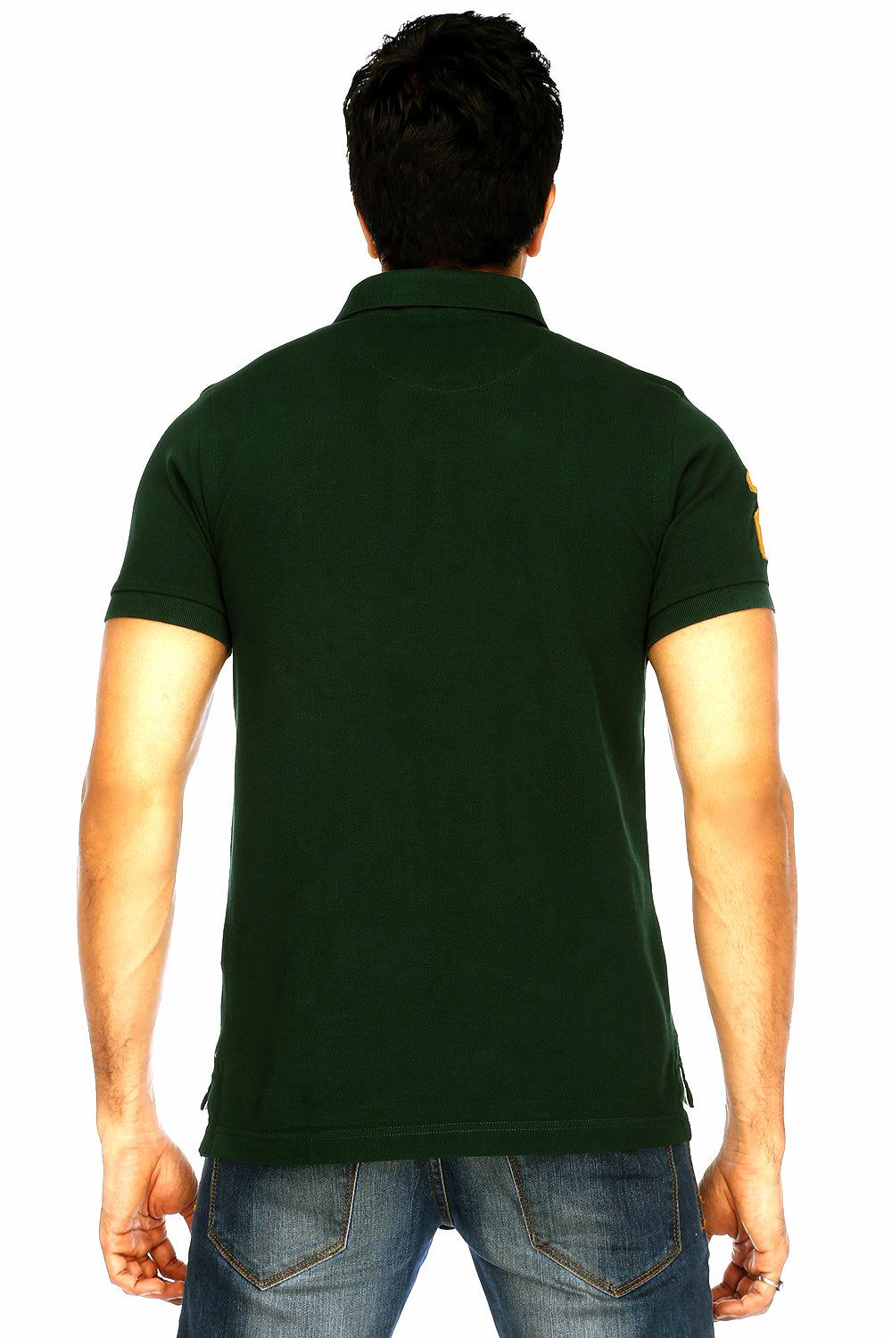 Pack of two men's Ketex cotton blend half-sleeve polo T-shirts in multicolor, 2XL size, casual and comfortable apparel.
