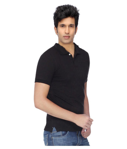 Set of 3 men's Ketex cotton blend half-sleeve polo T-shirts in multicolor, size 2XL, casual mens T-shirt pack.