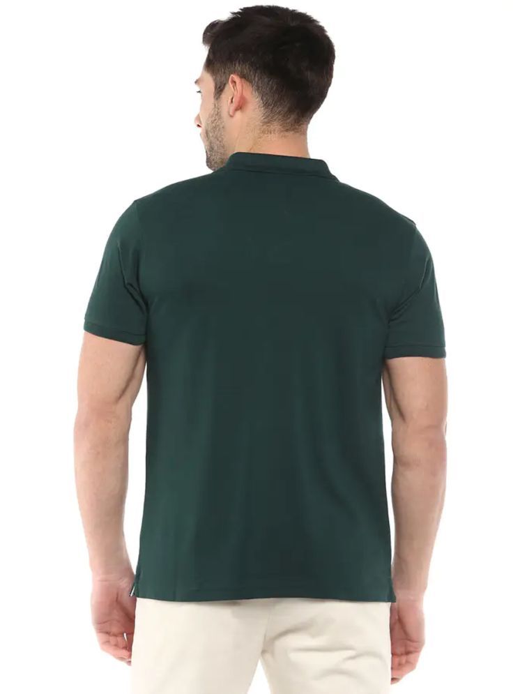 Set of three men's Ketex cotton blend half-sleeve polo T-shirts in multicolor, 2XL size, casual and comfortable fit.