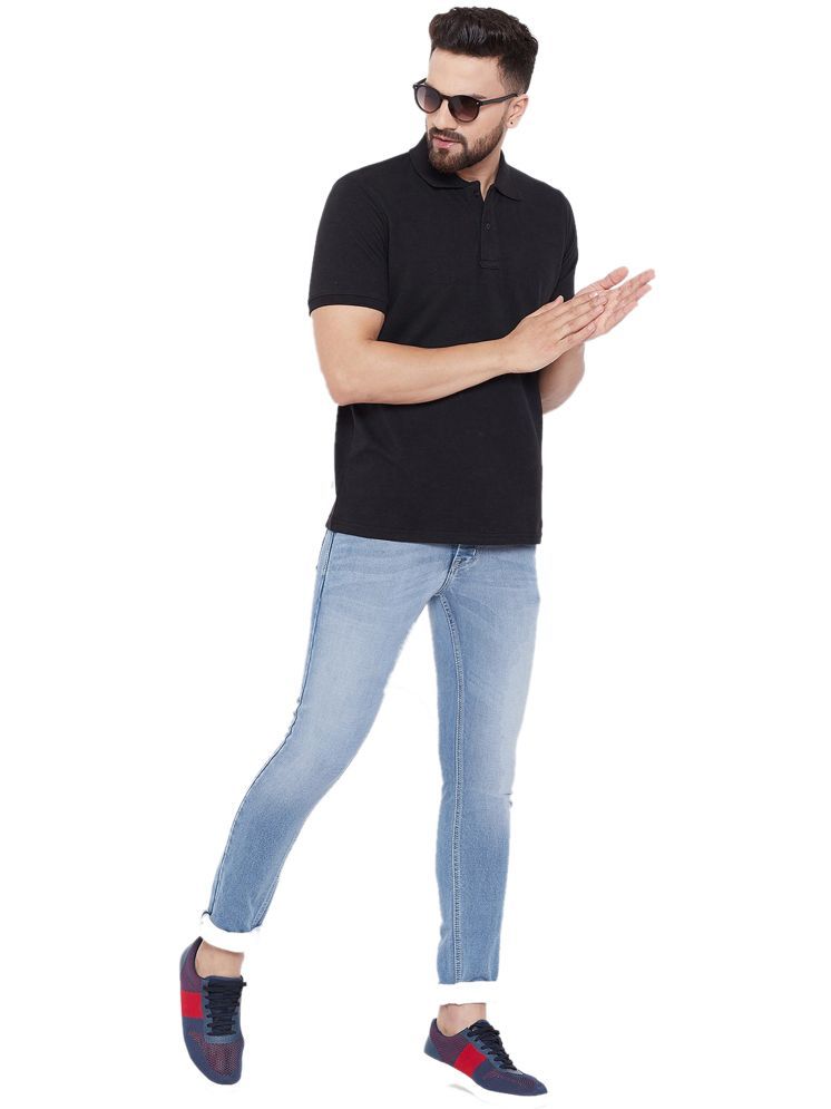 Set of four men's Ketex cotton blend half-sleeve polo t-shirts in multicolor, size 2XL, casual and comfortable.