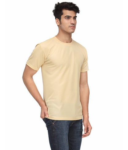 Set of two men's multicolor polyester blend Dri-Fit round neck T-shirts by Ketex, 2XL size, displayed flat.