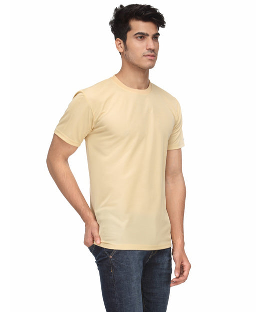 Set of two men's multicolor polyester blend Dri-Fit round neck T-shirts by Ketex, 2XL size, displayed flat.