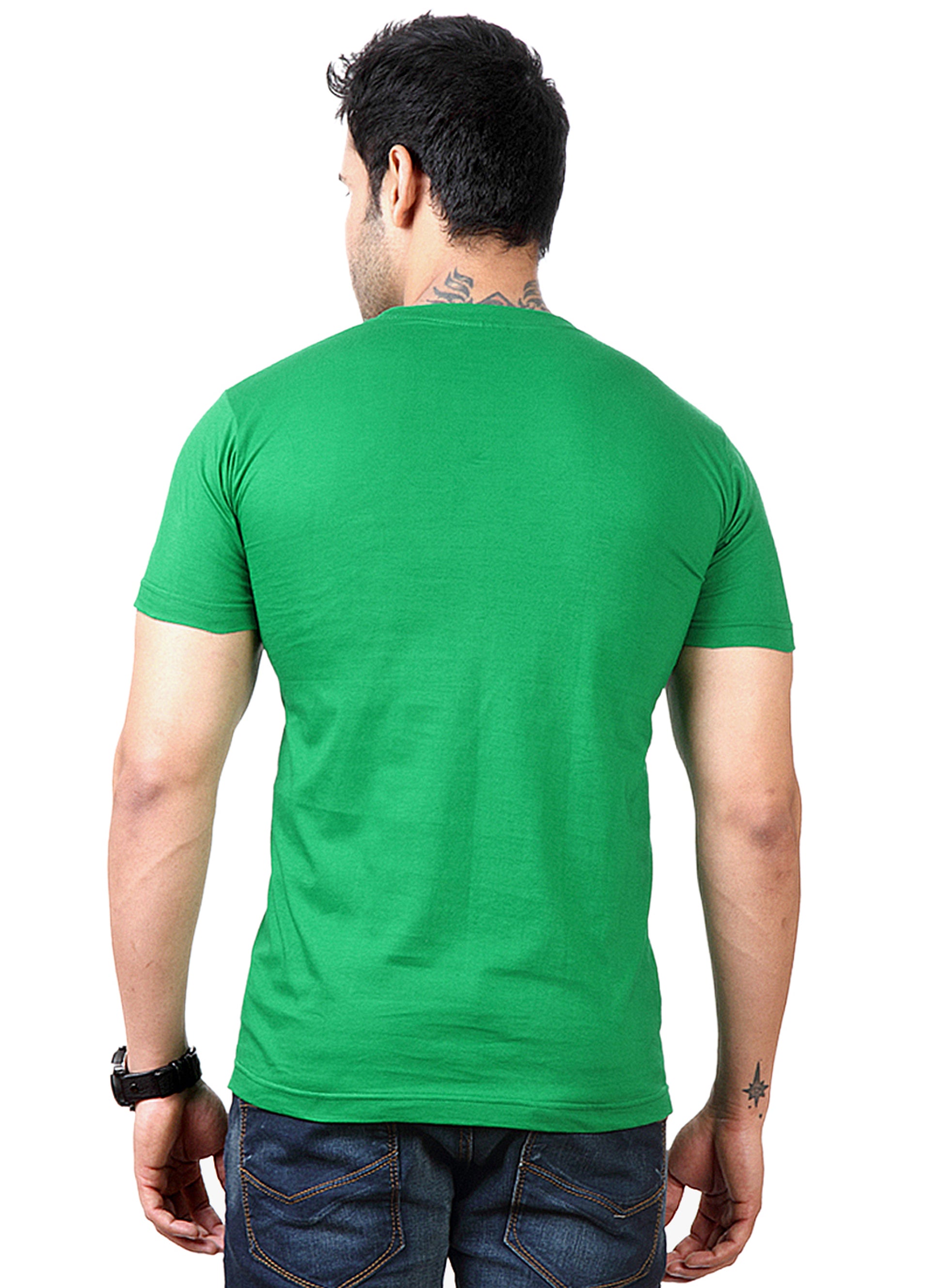 Set of two multicolor men's polyester blend Dri-Fit T-shirts with round neck by Ketex, available in size 2XL.