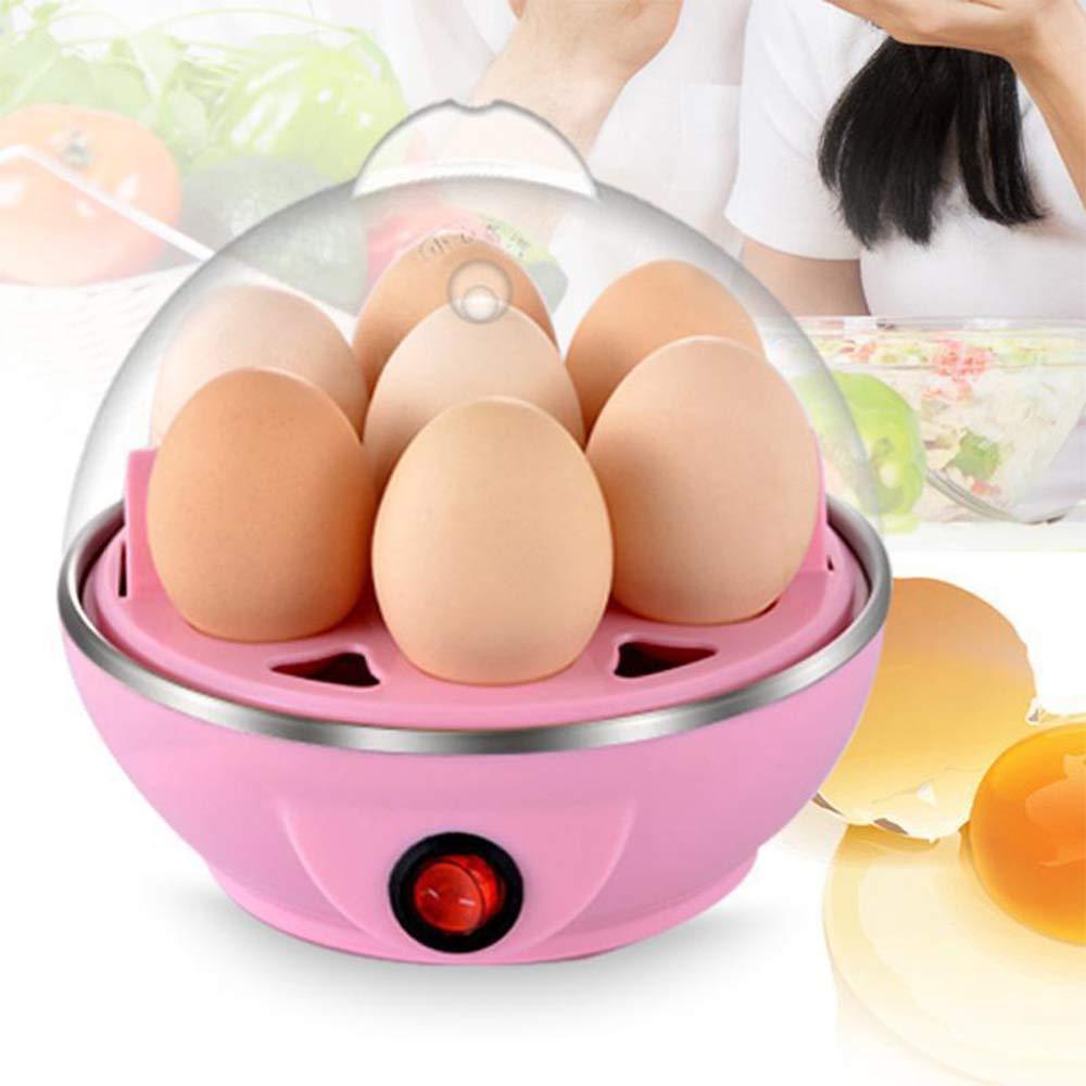 Wukusy 153 Electric Egg Boiler with 7-egg poacher, compact kitchen appliance for steaming and boiling eggs efficiently.