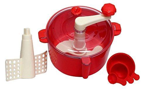 Wukusy 155 Dough Maker Machine with measuring cup for kneading dough in the kitchen.